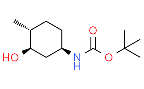 ((1R,3R,4R)-3-羟基-4-甲基环己基)氨基甲酸叔丁酯