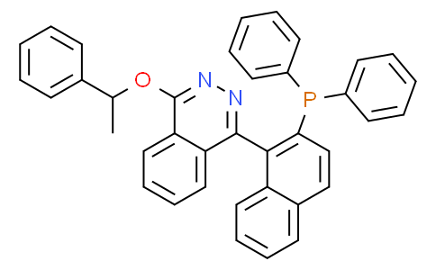 (S)-(-)-4-[2-(二苯膦基)-1-萘基]-N-[(R)-1-苯基乙氧基]酞嗪