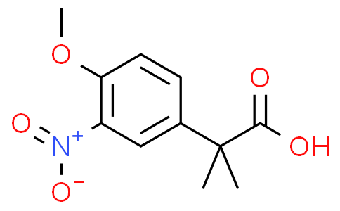 2-（4-甲氧基-3-硝基苯基）-2-甲基丙酸
