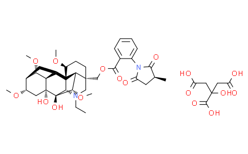 甲基牛扁亭柠檬酸盐