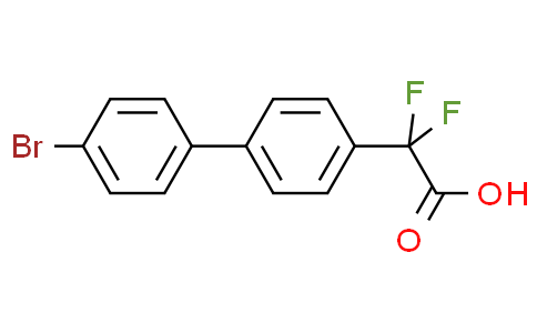 2-（4'-溴-[1，1'-联苯] -4-基）-2，2-二氟乙酸