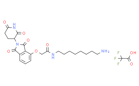 N-(8-氨基辛基)-2-((2-(2,6-二氧代哌啶-3-基)-1,3-二氧代异吲哚啉-4-基)氧基)乙酰胺 2,2,2-三氟乙酸盐