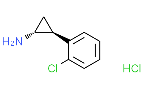 反式-2-（2-氯苯基）环丙-1-胺盐酸盐