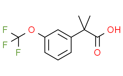2-甲基-2-（3-（三氟甲氧基）苯基）丙酸