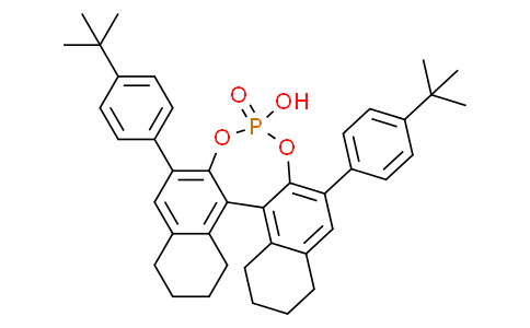 (11bR)?-2,?6-?Bis[4-?(tert-butyl)?phenyl]?-?8,?9,?10,?11,?12,?13,?14,?15-?octahydro-?4-?hydroxy-4-?oxide-dinaphtho[2,?1-?d:1',?2'-?f]?[1,?3,?2]?dioxaphosphepin