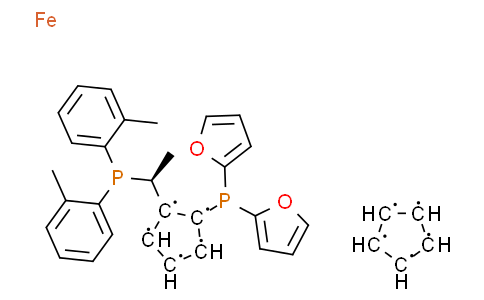 (S)-1-{(R)-2-[二(2-呋喃基)膦基]二茂铁基}乙基双(2-甲苯基)膦