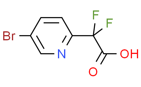 2-（5-溴吡啶-2-基）-2，2-二氟乙酸