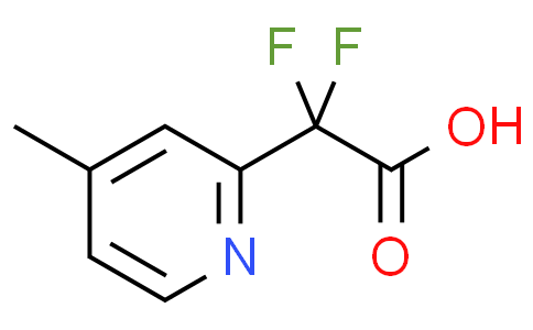 2，2-二氟-2-（4-甲基吡啶-2-基）乙酸