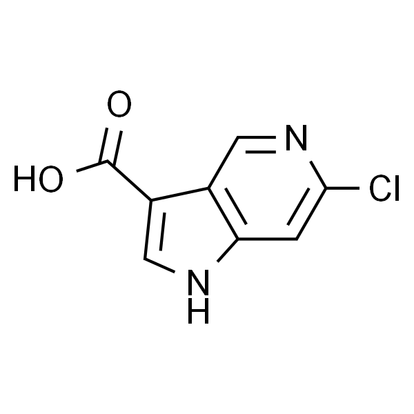 6-氯-1H-吡咯并[3,2-c]吡啶-3-羧酸