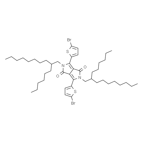 3,6-双(5-溴噻吩-2-基)-2,5-双(2-己基癸基)-2,5-二氢吡咯[3,4-c]吡咯-1,4-二酮