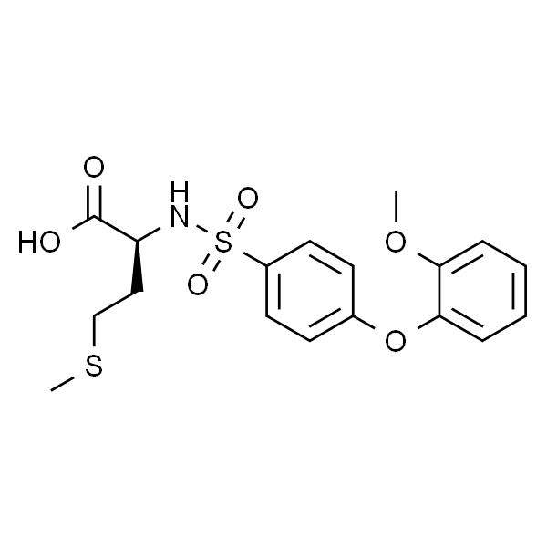 2-[[4-(2-甲氧基苯氧基)苯基]磺酰基氨基]-4-甲基硫烷基丁酸