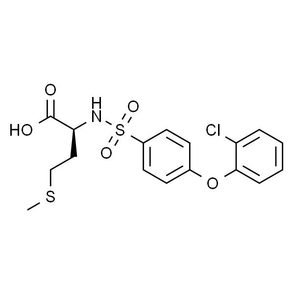 2-[[4-(2-氯苯氧基)苯基]磺酰基氨基]-4-甲基硫烷基丁酸