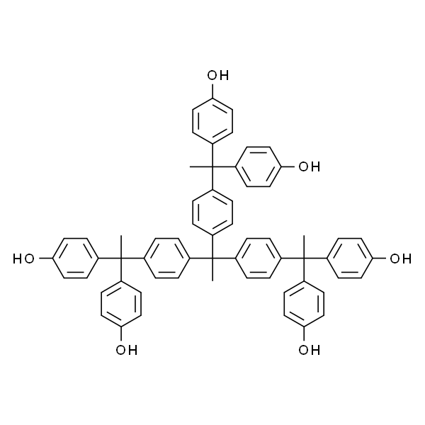 4,4’,4’’,4’’’,4’’’’,4’’’’’-[[乙烷-1,1,1-三基三(苯-4,1-二基)]三(乙烷-1,1,1-三基)]六苯酚