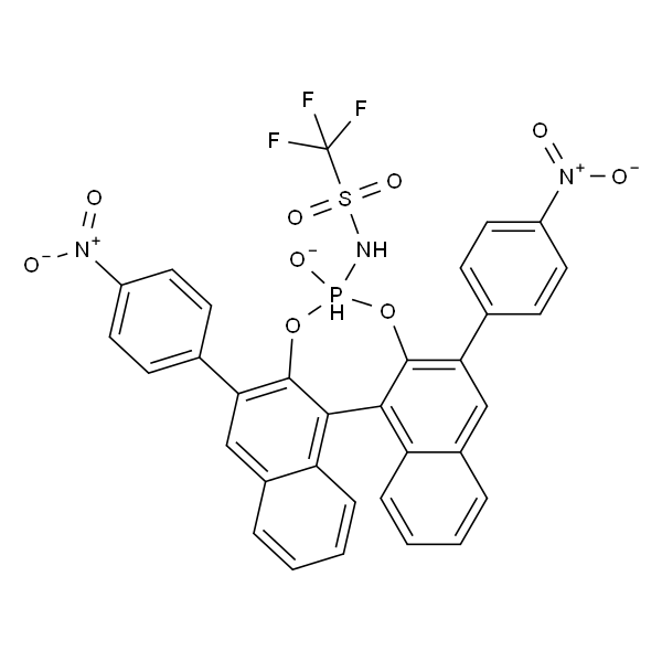 N-((11bR)-2,6-双(4-硝基苯基)-4-氧代萘并[2,1-d:1'',2''-f][1,3,2]二氧杂膦-4-基)-1,1,1-三氟甲烷