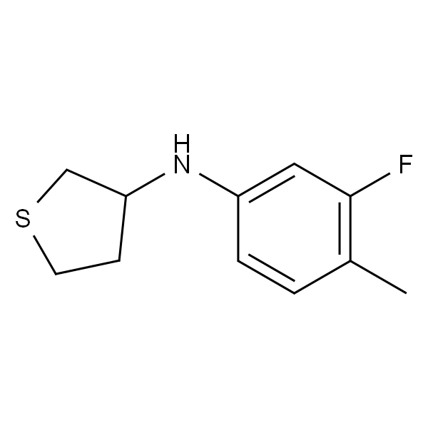 N-(3-氟-4-甲基苯基)四氢噻吩-3-胺