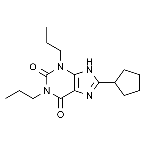 8-Cyclopentyl-1,3-dipropylxanthine solid