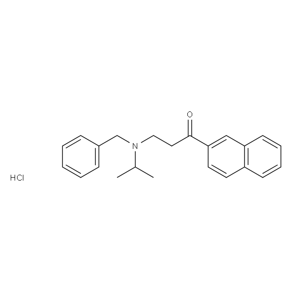 3-(苄基(异丙基)氨基)-1-(萘-2-基)丙-1-酮盐酸盐