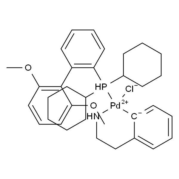 氯(2-二环己基膦基-2′,6′-二甲氧基-1,1′-联苯基)[2-(2-氨基乙基苯基)]钯(II) - 甲基--叔丁基醚加合物