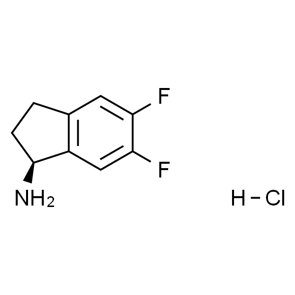 (S)-5,6-二氟-2,3-二氢-1H-茚-1-胺盐酸盐
