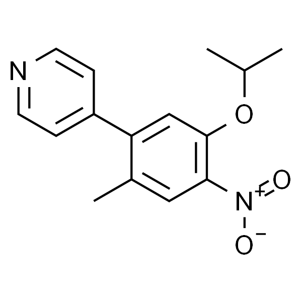 4-(5-异丙氧基-2-甲基-4-硝基苯基)吡啶