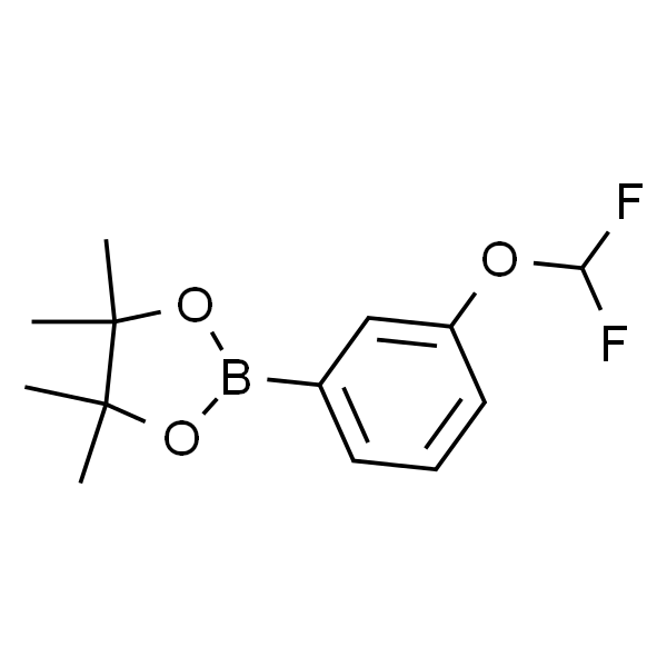 2-(3-(二氟甲氧基)苯基)-4,4,5,5-四甲基-1,3,2-二氧硼戊环