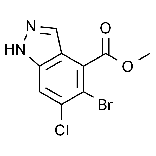 5-溴-6-氯-1H-吲唑-4-甲酸甲酯