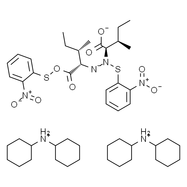 N-2-硝基苯亚磺酰基-L-异亮氨酸双环己铵盐