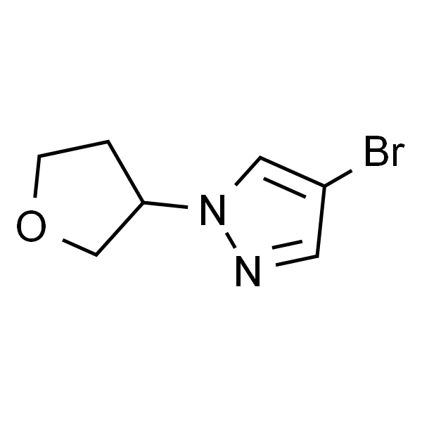 4-溴-1-(四氢呋喃-3-基)-1H-吡唑