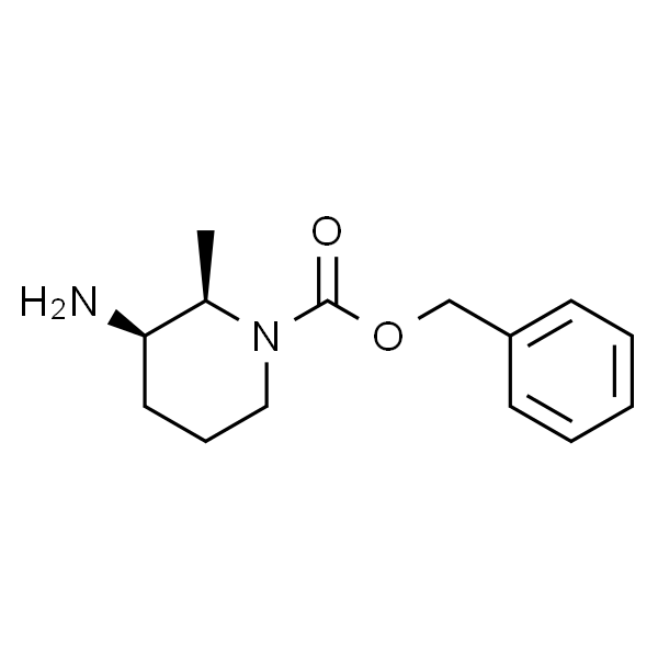 (2R,3R)-3-氨基-2-甲基哌啶-1-羧酸苄酯