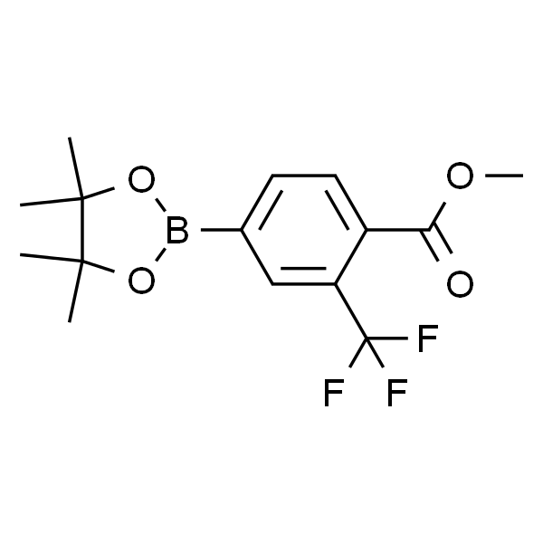 4-(4,4,5,5-四甲基-1,3,2-二氧硼戊烷-2-基)-2-(三氟甲基)苯甲酸甲酯