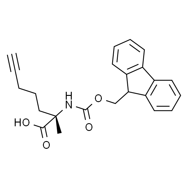 Fmoc-α-Me-Gly(Pentynyl)-OH