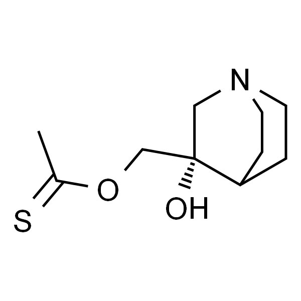 S-(3-hydroxyquinuclidin-3-yl)methyl ethanethioate