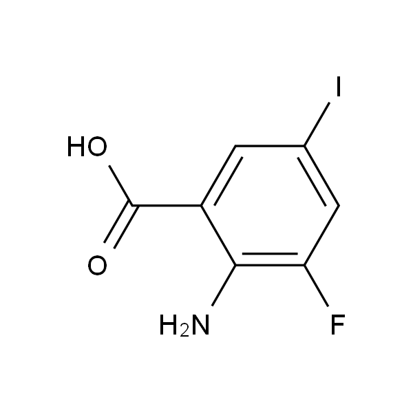 2-氨基-3-氟-5-碘苯甲酸