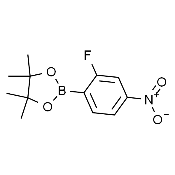 2-(2-氟-4-硝基苯基)-4,4,5,5-四甲基-1,3,2-二氧杂硼杂环戊烷