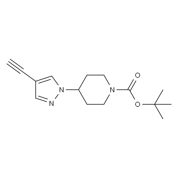 1-Boc-4-(4-乙炔基-1-吡唑基)哌啶
