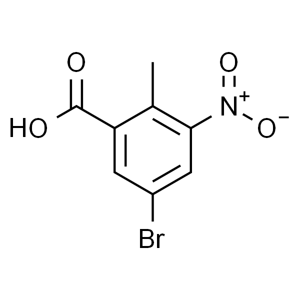 2-甲基-3-硝基-5-溴苯甲酸