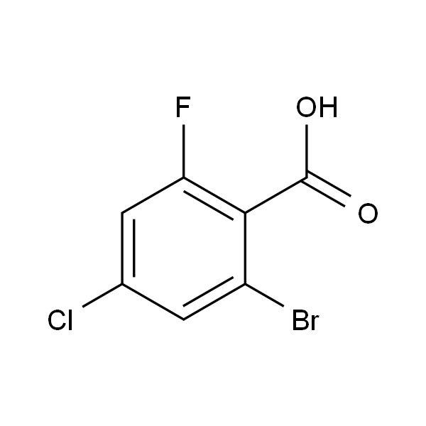 2-溴-4-氯-6-氟苯甲酸