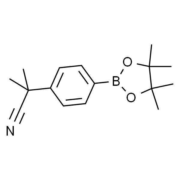 2-甲基-2-(4-(4,4,5,5-四甲基-1,3,2-二氧硼杂环戊烷-2-基)苯基)丙腈