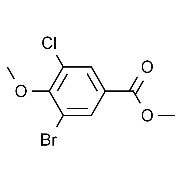 3-溴-5-氯-4-甲氧基苯甲酸甲酯