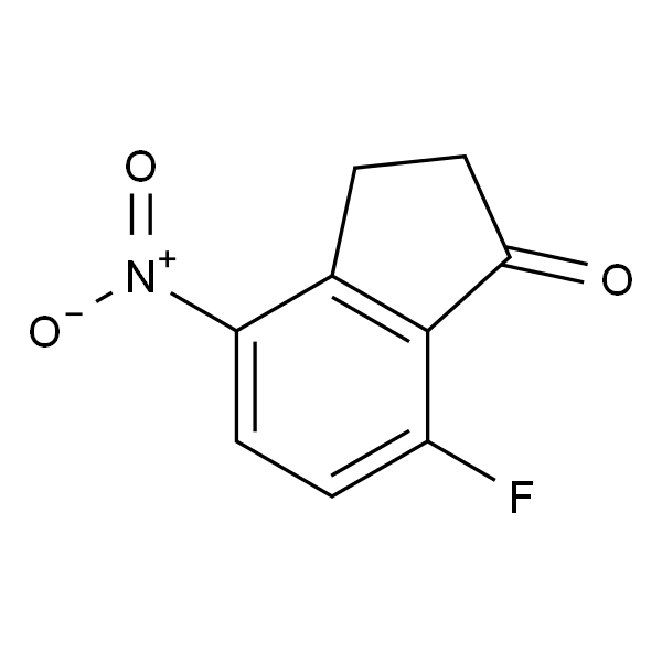 7-氟-4-硝基-2,3-二氢-1H-茚-1-酮
