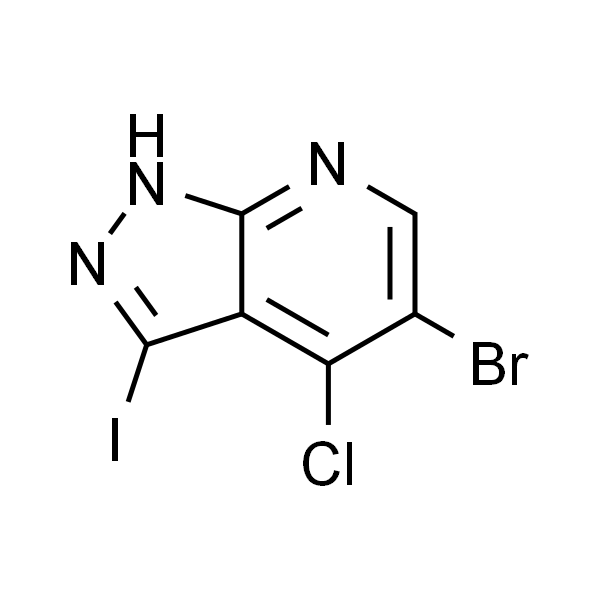 5-溴-4-氯-3-碘-1H-吡唑并[3,4-b]吡啶