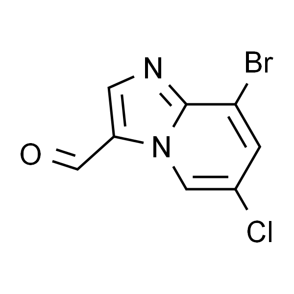 8-溴-6-氯咪唑并[1,2-a]吡啶-3-甲醛