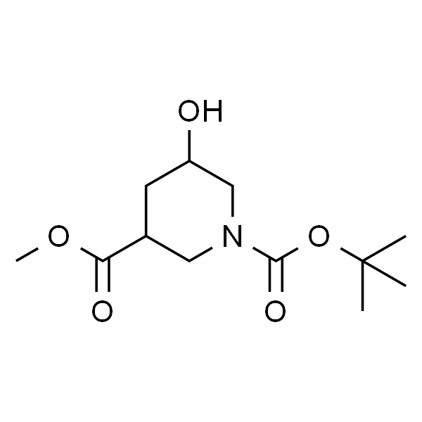 1-Boc-5-羟基-3-哌啶甲酸甲酯