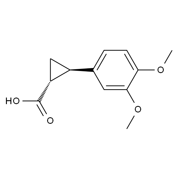 反式-2-（3，4-二甲氧基苯基）环丙烷-1-羧酸