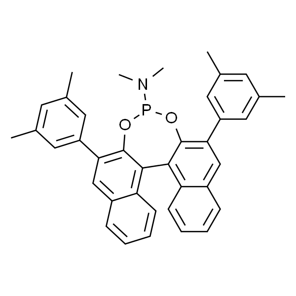 (11bR)?-2,?6-?Bis(3,?5-?dimethylphenyl)?-?N,?N-?dimethyl-dinaphtho[2,?1-?d:1',?2'-?f]?[1,?3,?2]?dioxaphosphepin-?4-?amine
