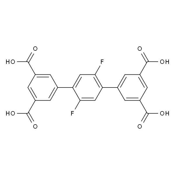 2'',5''-二氟-[1,1'':4'',1''''-三苯基]-3,3'''',5,5''''-四羧酸