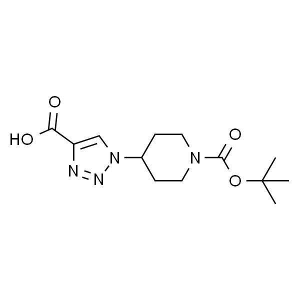 1-(1-(叔丁氧羰基)哌啶-4-基)-1H-1,2,3-三唑-4-羧酸