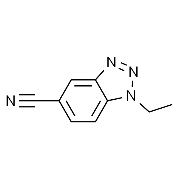 1-乙基-1,2,3-苯并三唑-5-甲腈
