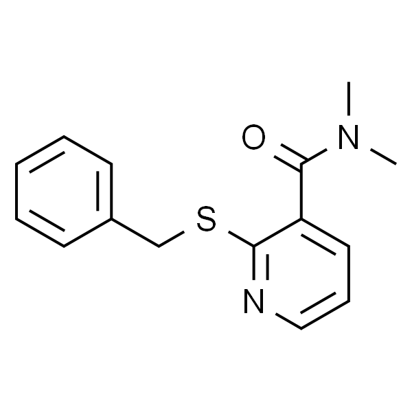 2-(苄基硫代)-N,N-二甲基烟酰胺