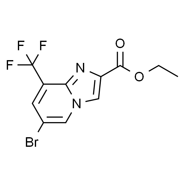 6-溴-8-(三氟甲基)咪唑并[1,2-a]吡啶-2-羧酸乙酯